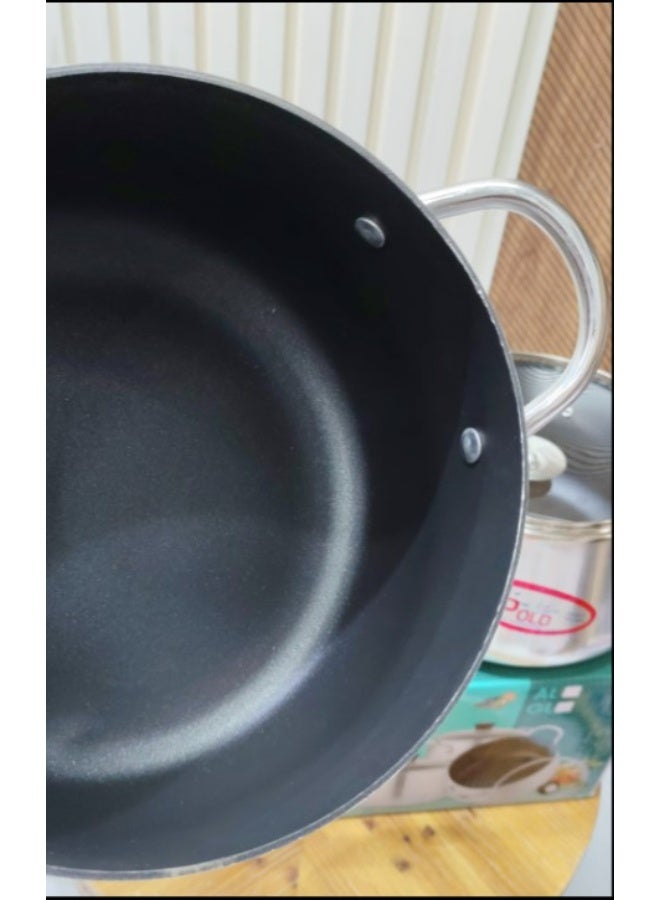 بولو طقم قدور المنيوم مكون من 5 قدور - Image 5