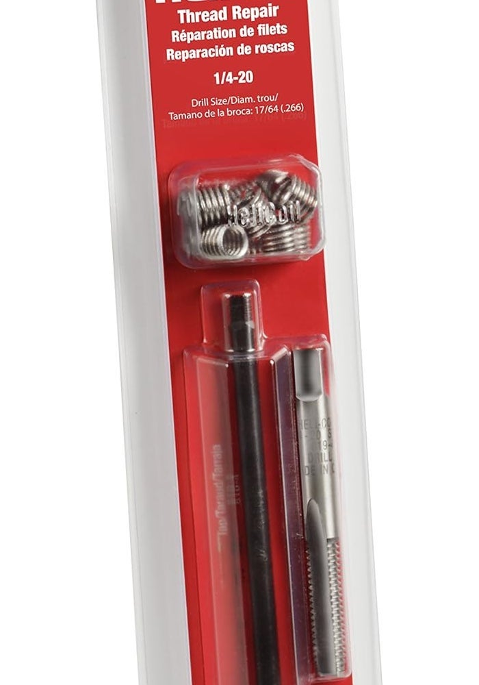 Helicoil 1/4-20 Inch Coarse Thread Repair Kit