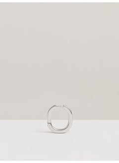 REISS Mia: Modern Crystal Hoop Earring  - Image 2