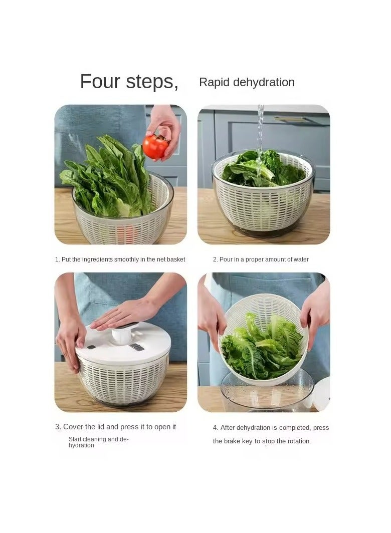 Dehydrator Pressing Vegetable Fruit Drying Appliance Large Capacity Household Kitchen Gadgets Draining Sand Basket  - Image 5