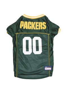 Nfl Green Bay Packers Dog Jersey, Size: 3XLarge. Best Football Jersey Costume For Dogs & Cats. Licensed Jersey Shirt