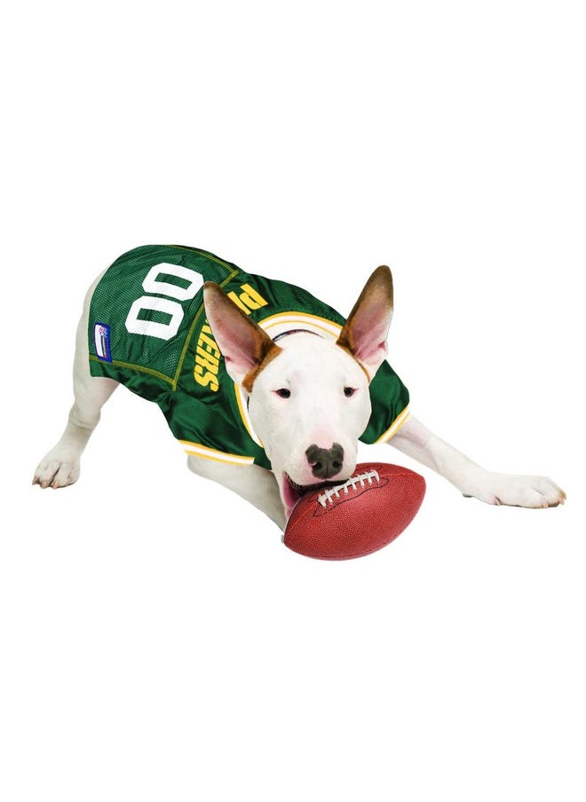 Pets First - Nfl Green Bay Packers Dog Jersey, Size: 3XLarge. Best Football Jersey Costume For Dogs & Cats. Licensed Jersey Shirt - Image 1