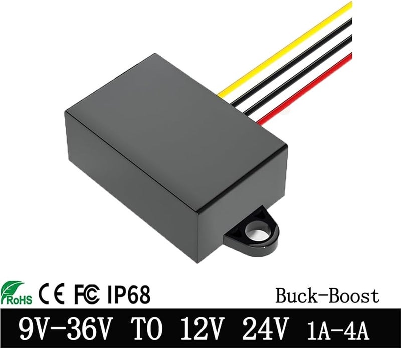 9 36 فولت إلى 12 فولت 24 فولت 2 أمبير محول رفع وخفض الجهد وحدة منظم الطاقة - Image 4