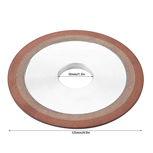 Chazcool Circular Saw Blade Sharpener, 125x10xx8mm Grinding Wheel, Wheel for Alloy Blade Tungsten Steel - Image 2