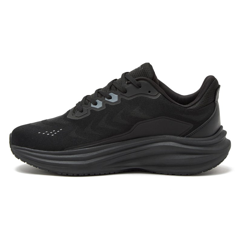 HI-TEC Resist SR Runner Mesh Black Non Slip Work Shoes for Men, Comfortable Water Resistant Mens Food Service Sneakers, Medium and Wide Width - Black, 10.5 Medium - Image 3