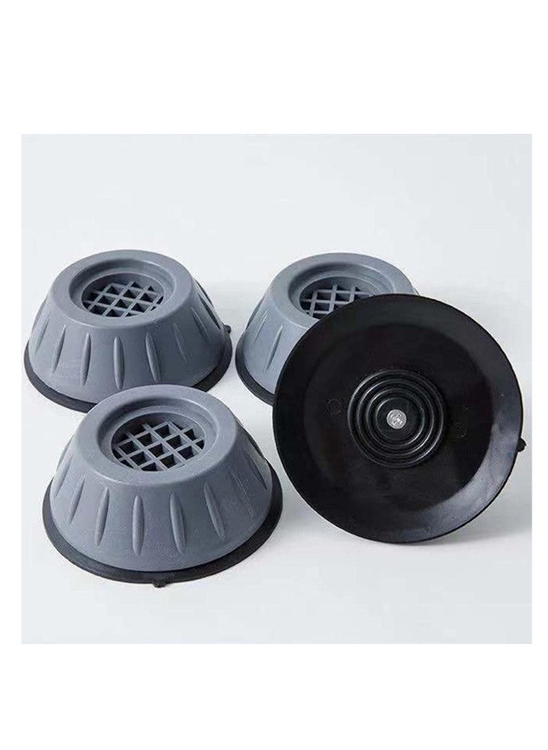 Gravity 4Pcs Anti Vibration Pads For Washer Dryer Shock And Noise Cancellation, Washing Machine Stand To Prevent Shifting, Shaking Walking For Home, Gray - Image 2