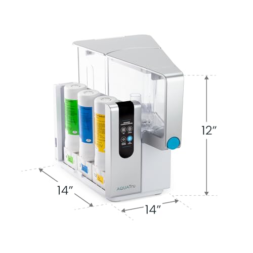 AQUA TRU AquaTru Classic Countertop Water Purifier | Certified 4-Stage Reverse Osmosis System Removes 84 Contaminants Including Forever Chemicals, Lead, Fluoride & Microplastics | No Plumbing Required - Image 2