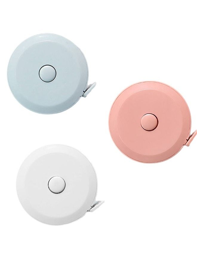 Umiwin - 3 Pcs Tape Measure For Body Measuring, 60 inch Measuring Tape For Body Cloth Measurements, Sewing Tailor, Double Scale Soft Tape Measure, Retractable Fabric Tape Measure - Image 1