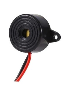 [Upgraded] Piezo Electric Buzzer with Continuous Sound - Active Buzzer for Alarm 3V-24V DC Includes 100mm Sound Cable-size1