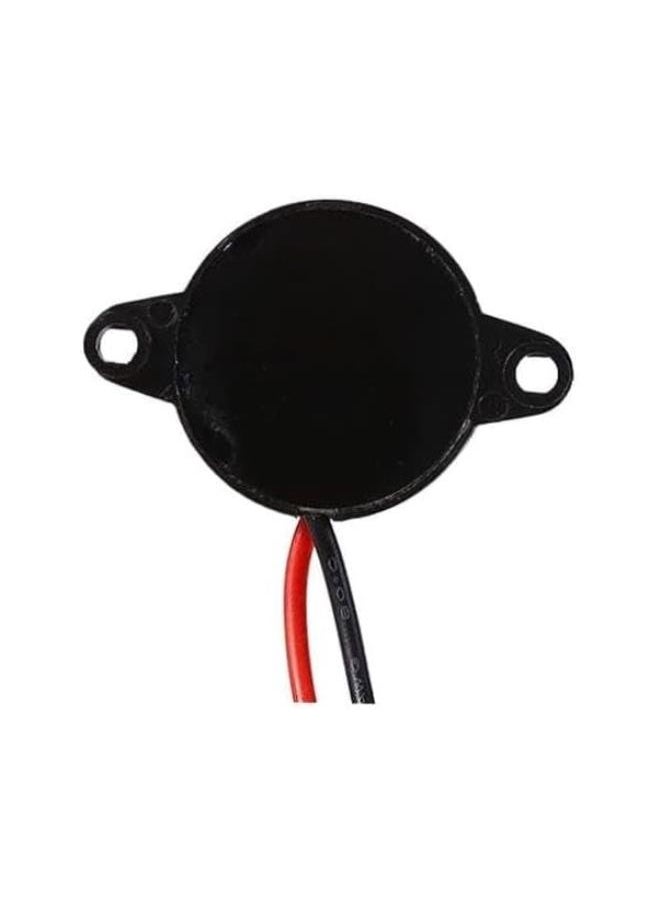 Generic - [Upgraded] Piezo Electric Buzzer with Continuous Sound - Active Buzzer for Alarm 3V-24V DC Includes 100mm Sound Cable-size1 - Image 1