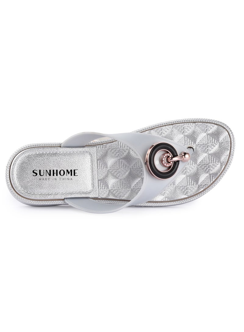 Sunhome New Style Sandals Flat Slippers Wear-Resistant And Stylish  - Image 3