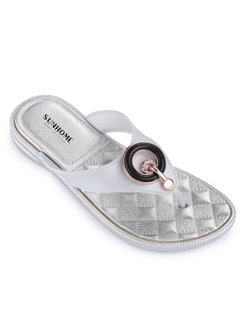Sunhome New Style Sandals Flat Slippers Wear-Resistant And Stylish  - Image 1