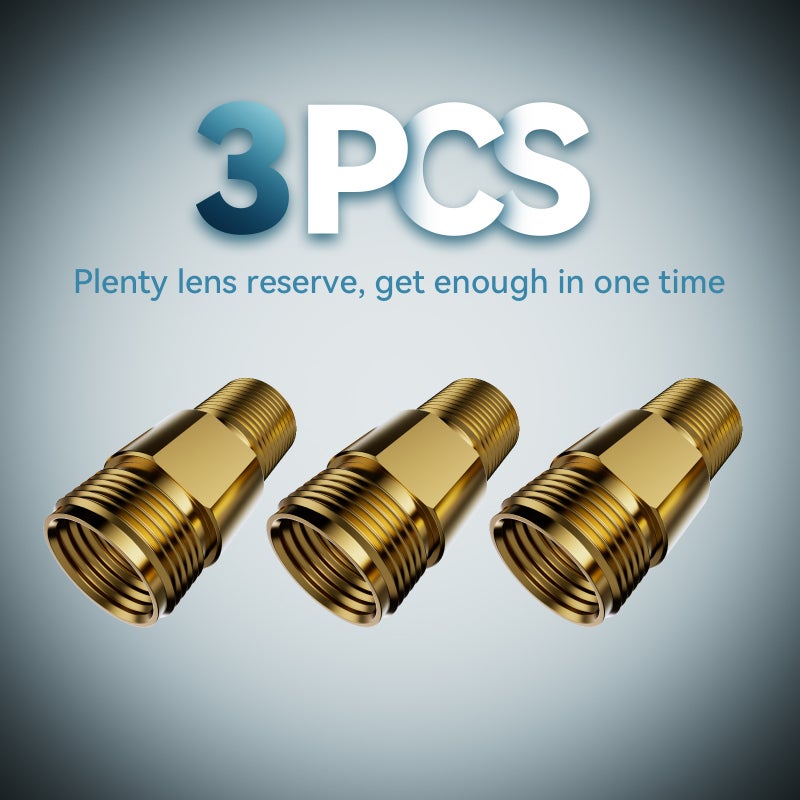 SCULPFUN S10 Lens Laser Engraver Lens High Transparent Material Anti Oil Anti Smoke Lens - 3PCS Easy Replacement Durable Laser Lens for Engraving Machine Parts Upgrade - Image 3