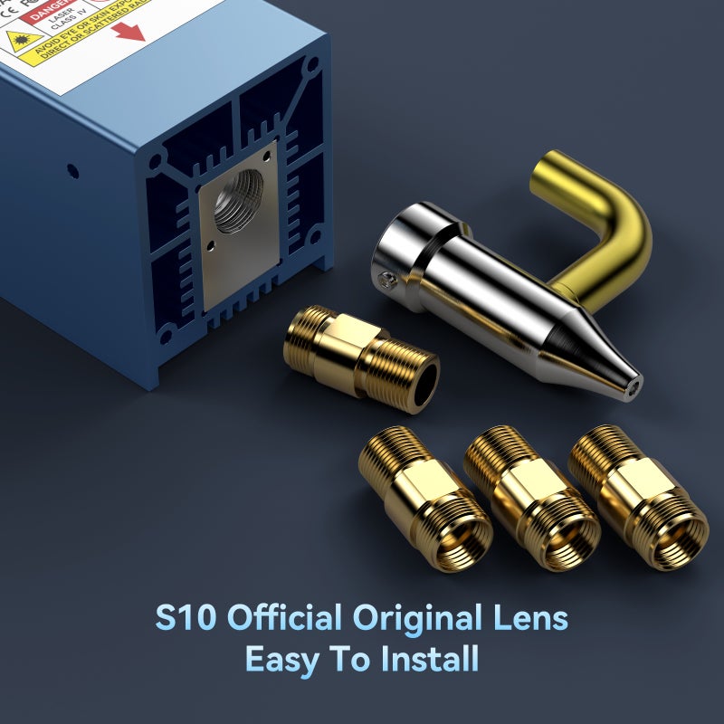 SCULPFUN S10 Lens Laser Engraver Lens High Transparent Material Anti Oil Anti Smoke Lens - 3PCS Easy Replacement Durable Laser Lens for Engraving Machine Parts Upgrade - Image 2