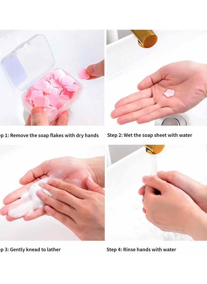 4 Boxes of Petal Hand Soap Sheets, Portable Dissolvable Soap Sheets for Hand Washing and Cleaning, Perfect for Children and Adults for Outdoor Travel and Camping Hikes - pzsku/ZCF9CD6815BC47344D2D9Z/45/_/1723807204/34aa12b3-b79c-40b6-937d-e5e53fafc455