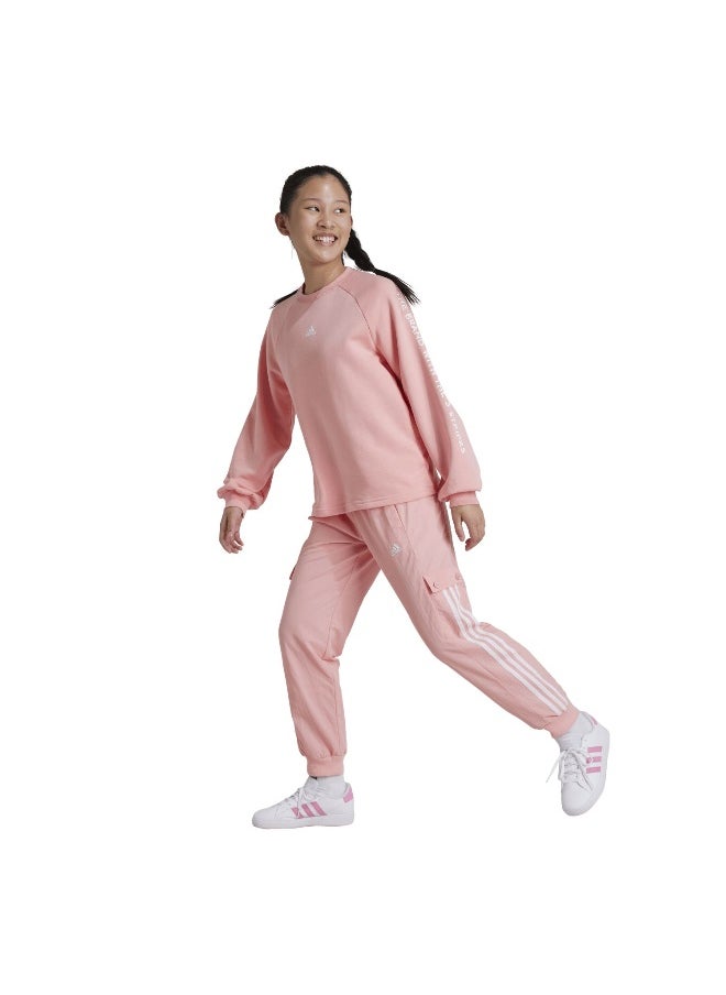 Adidas adidas Jg Jam Pant Pink Training Pants 7-8Y  - Image 5