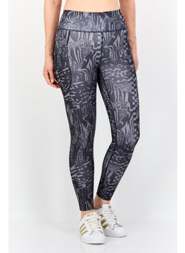 Adidas Women Tight Fit Running Leggings, Black  - Image 1