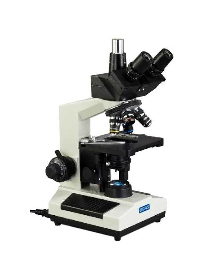 Arabest 40X-2000X Trinocular Compound Replaceable LED Microscope with Aluminum Carrying Case  - Image 2