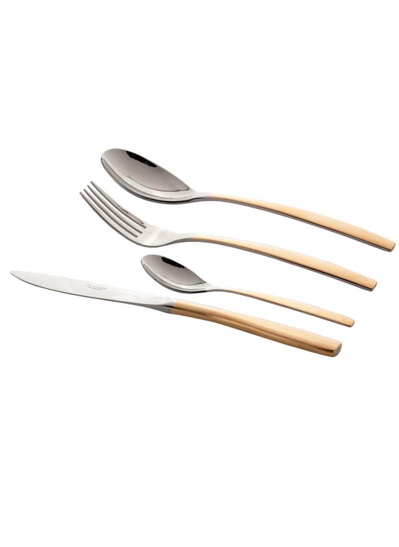 Dania - Dining Service Set Of 24 Pieces, Consisting Of 6 Spoons + 6 Knives + 6 Forks + 6 Dessert Spoons - Image 1