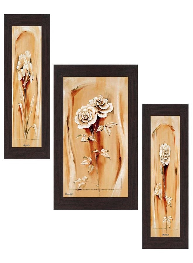 Wens 'Beautiful Flowers Decor' Wall Art (MDF, 30 cm x 34 cm x 1.5 cm , WSP-4292) - Image 1
