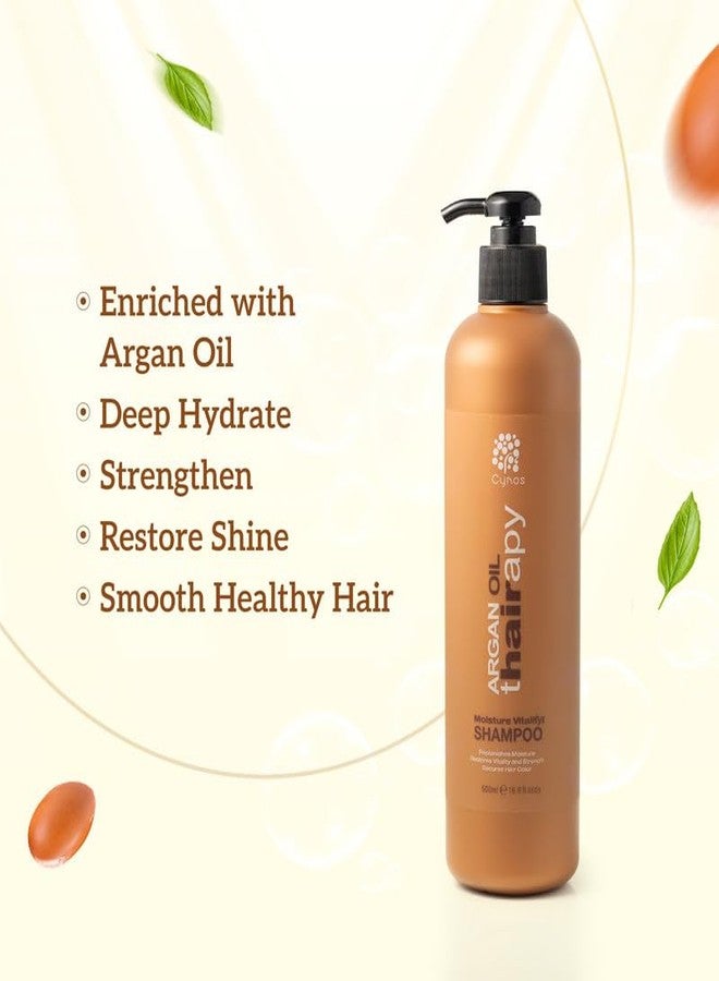 Cynos Moroccan Argan Oil Shampoo | Ultra Moisturizing Formula | Unisex Shampoo For All Hair Type (500ml) - Image 5