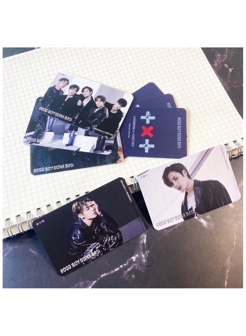 NIBEMINENT 8 Pcs Kpop TXT GOOD BOY GONE BAD Lomo Cards Card For Fans Collection Gifts - Image 2