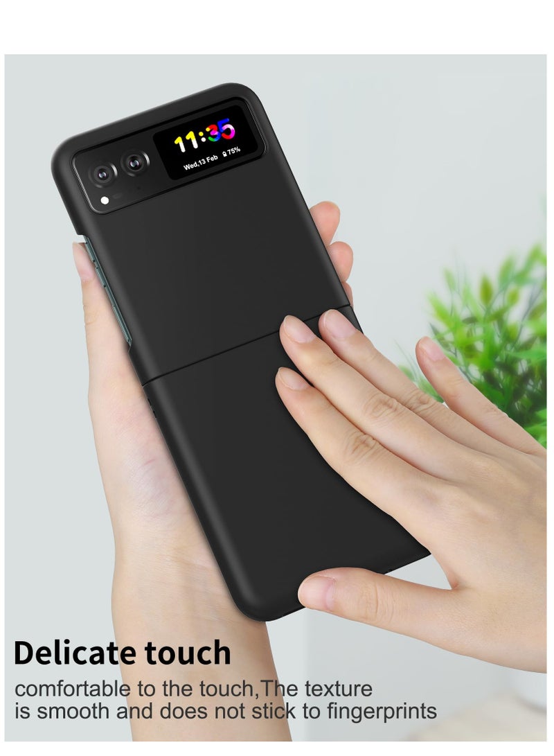 Excefore Slim Fit Moto Razr 40 Case, Lightweight Shockproof Case Cover Super-Light and Ultra-Thin Aramid Fiber Shockproof Protection Cover Case for Moto Razr 40 (Gray) - Image 4