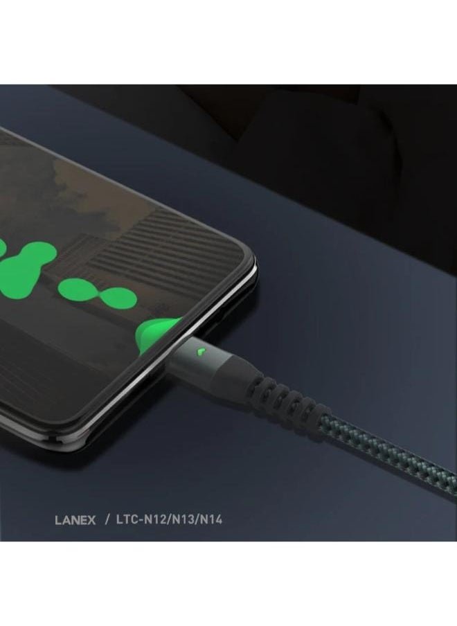 LANEX - Lanex 3A USB to Type-C Cable LTC-N14C - Image 1