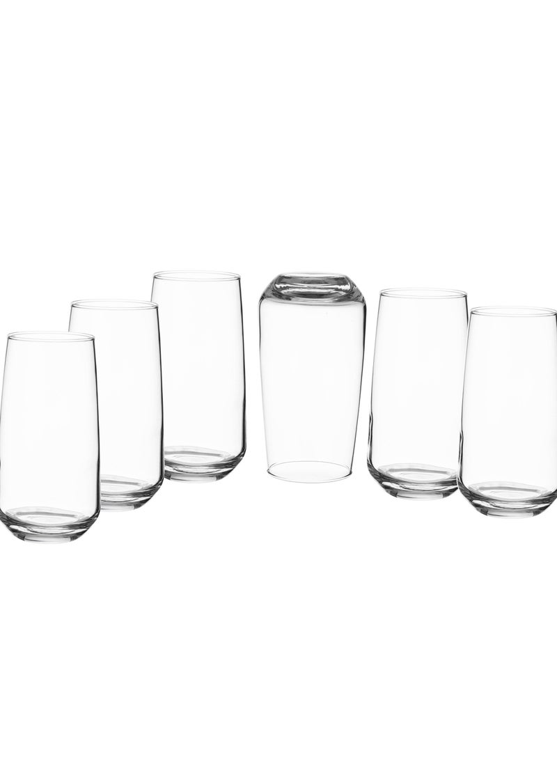 Dania A set of 6 Turkish glass water cups of 300 ml - Image 2