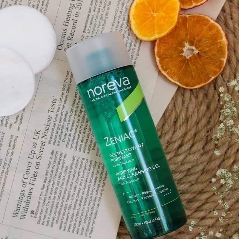 Noreva ZENIAC Purifying and Cleansing Gel - Image 5