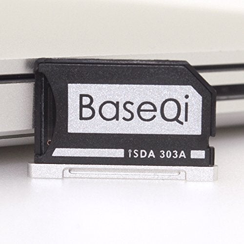 BaseQi Aluminum microSD Adapter for MacBook Pro Retina 13" - Image 2