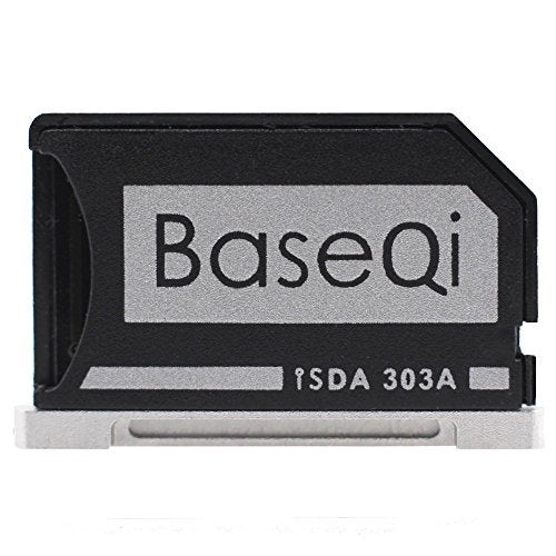 BaseQi Aluminum microSD Adapter for MacBook Pro Retina 13" - Image 1
