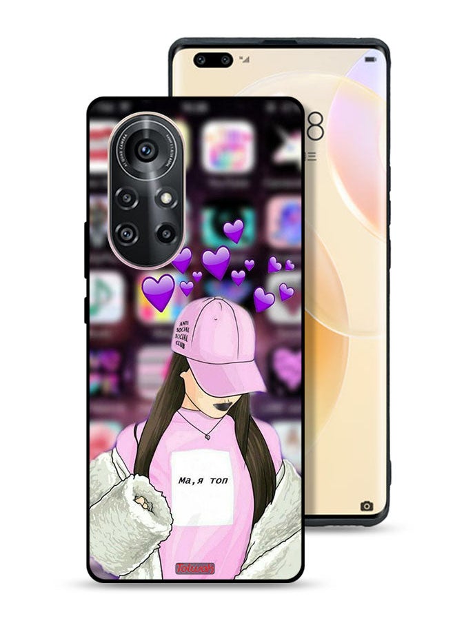 Tolwak - Huawei nova 8 Pro 4G Protective Case Cover Anti Social Club - Image 1