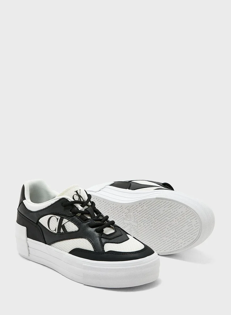 Calvin Klein Jeans Bold Vulc Flatf Low Lace Mix Sneakers