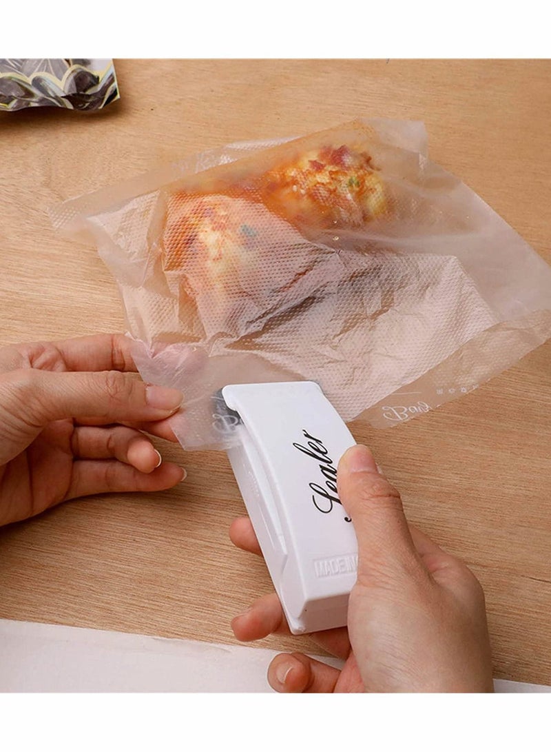 NIBEMINENT Portable Mini Handheld Sealing Household Machine, Kitchen Gadgets Resealer for Chip, Plastic, Snack Bags (1Pcs) - Image 4