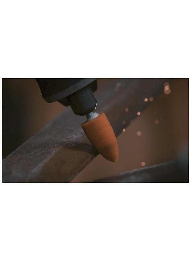DREMEL DREMEL Aluminum Oxide Grinding Stone 9,5 mm (952), Medium sized, cone shaped grinding stone. For grinding materials like metal. | Model: 26150952JA  - Image 2