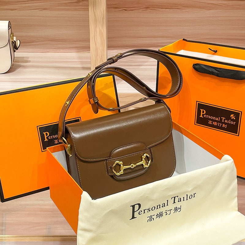 Bags For Women 2025 Style Ancient Saddle Bag High-End Single Shoulder Crossbody Bag - Image 4