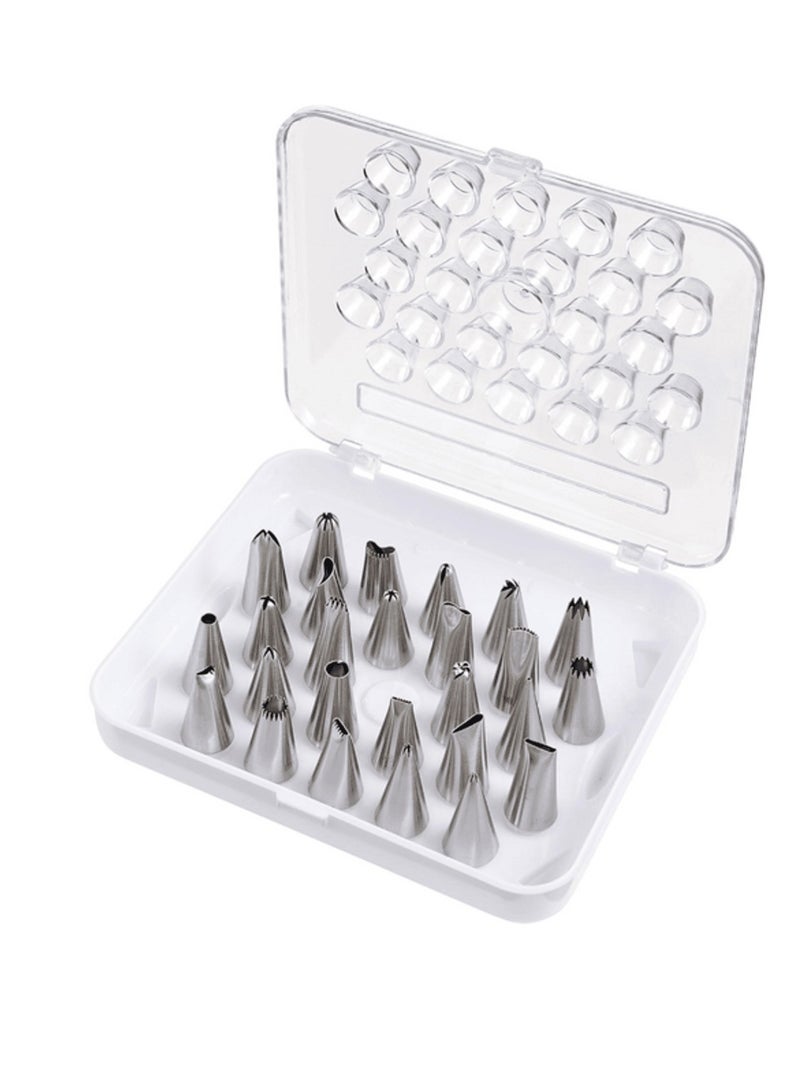 Mrs. Anderson's Baking Stainless Steel Pastry Cookie Cake Decorating Tips Silver - Image 2