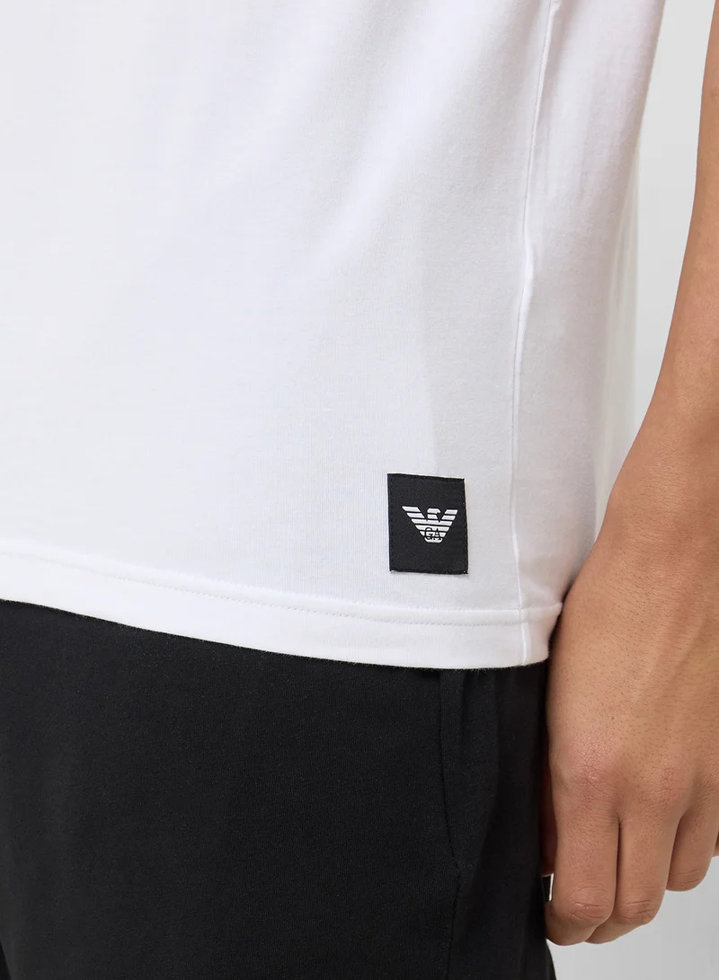 EMPORIO ARMANI 2 Pack Of Logo Crew Neck T-Shirt