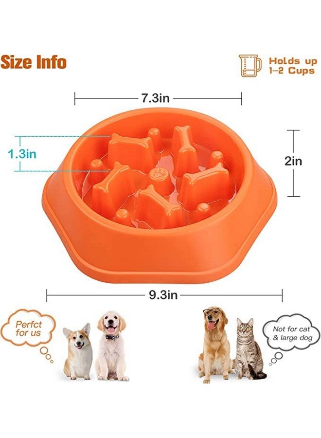 Anti-Chocking Slow Feeding Dog Bowl, Interactive Bloat Stop Bowl Dishes Non-Slide Dog Lick Treat Bowl | Dog Puzzle Bowl (Color As Per Available) - Image 2