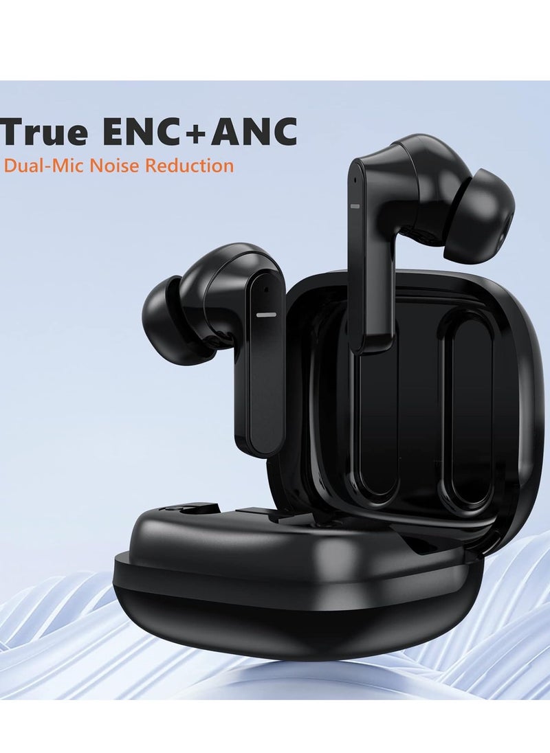 Generic - Wireless Earbuds Active Noise Cancelling Bluetooth Earbuds  Earphones with 35H Playtime In-Ear Detection Touch Control  ENC Tech for Clear Calls Bluetooth  IPX7 Waterproof - Image 1