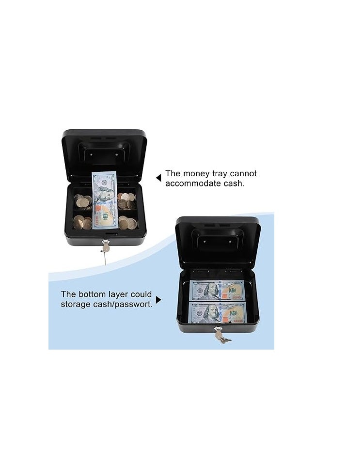 Generic - Metal Cash Box Assorted Color - Image 1