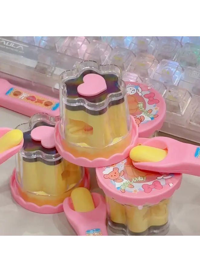 Strawberry And Original Pudding Feeding Toy For Cats Dogs Interactive Pet Treat Dispenser - Image 2