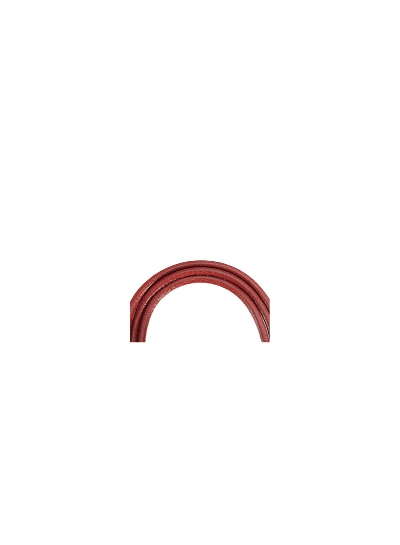 GGOOT 68 Inch Red Softer Leather Treadle Belt For Singer Sewing Machine With Metal Hook  - Image 5