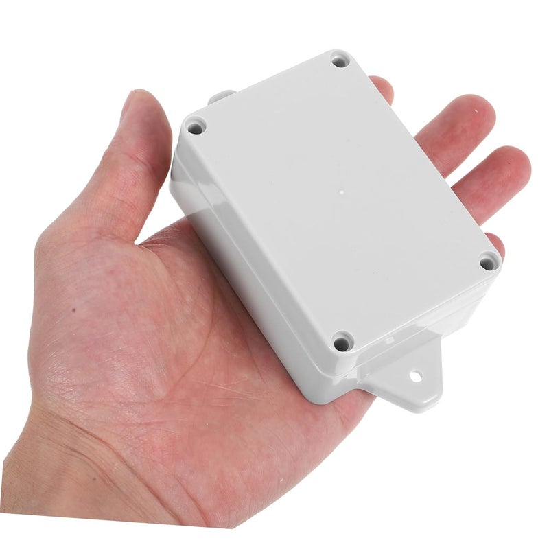 2Pcs Outdoor Electrical Junction Box Weatherproof Plastic Enclosure Quick Installation - Image 5