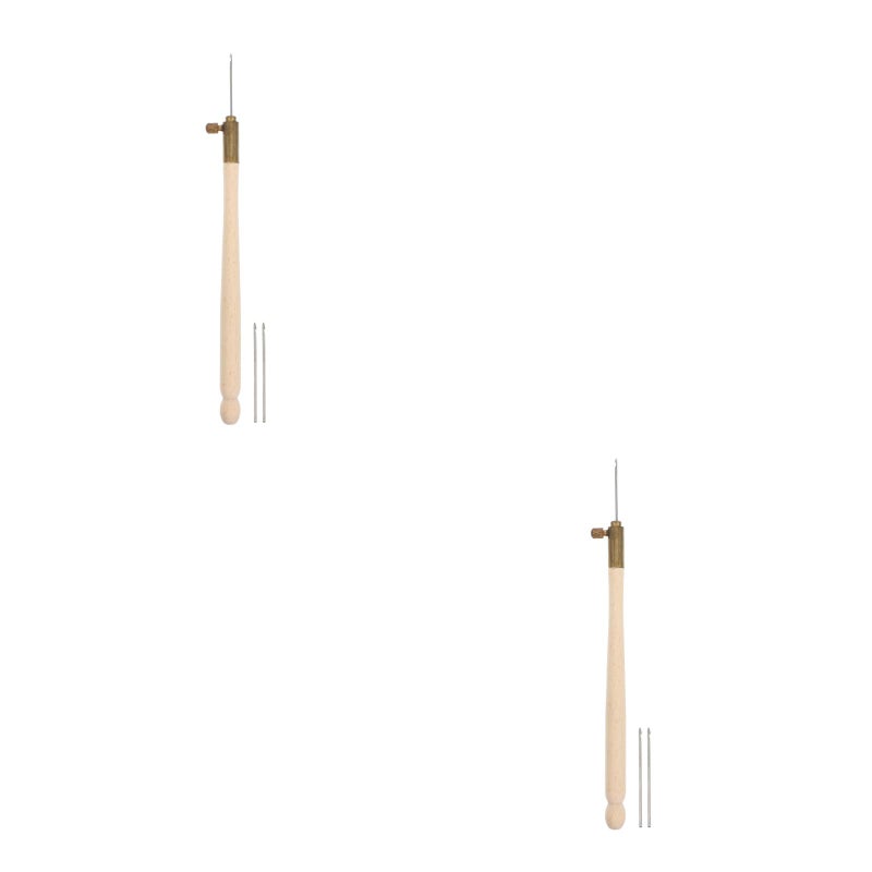 2pcs Hook Embroidery Crochet Hook with 3 Needles Beading Tools Sequin Beads Crochet Hooks Embroidery Beading Tools - Image 1