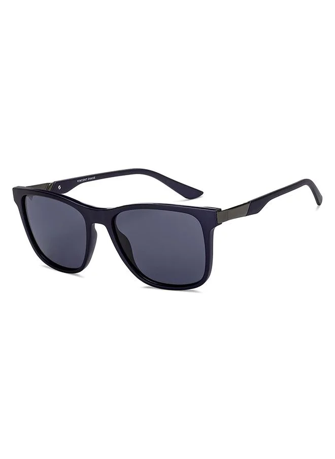 فينسينت تشيس Full Rim Square All-Time Hits Branded Latest And Stylish Sunglasses Polarized And 100% UV Protected Unisex Large VC S13820