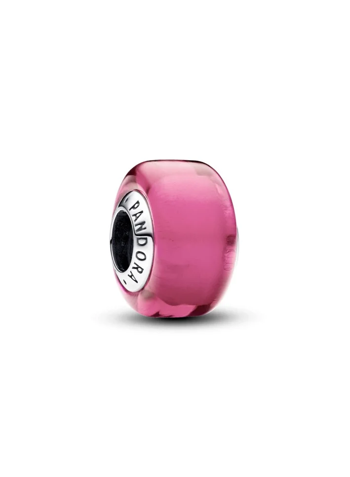 PANDORA Pink Mini Murano Glass Charm
