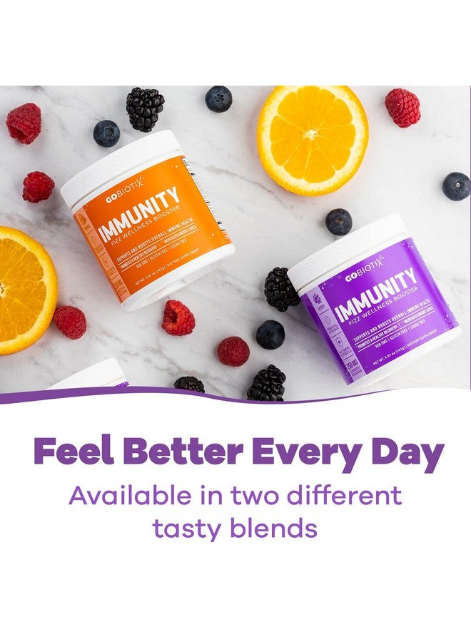 GOBIOTIX Vitamin C - Immune Defense Support Supplement - Immunity Powder Wellness Booster - Vegan Superfood - Elderberry, Turmeric, B12 Vitamin Supplement, Non-GMO and Sugar Free (Berry) - Image 5