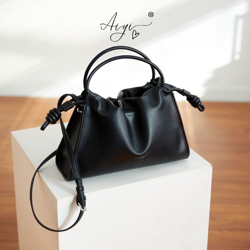 Pleated Versatile Cloud Shoulder Bag For Women, Ladies' Bag, Crossbody Bag, Underarm Bag, Commuter Bag, Dumpling Bag, Lightweight - Image 1